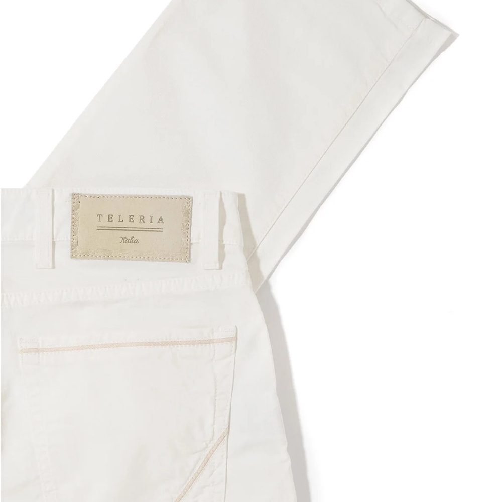 Axel’s Teleria Fowler Light Weight Off White Pants 32size, Cobra, Italy made
